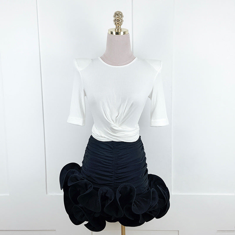 Three-dimensional Flower Skirt