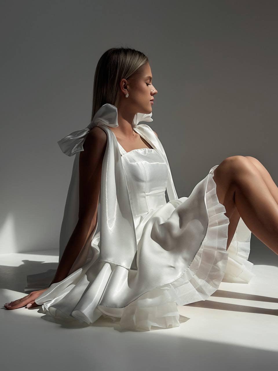Bow Strapless Dress