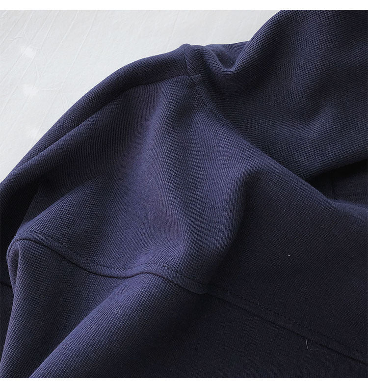 Cotton Short Hoodie