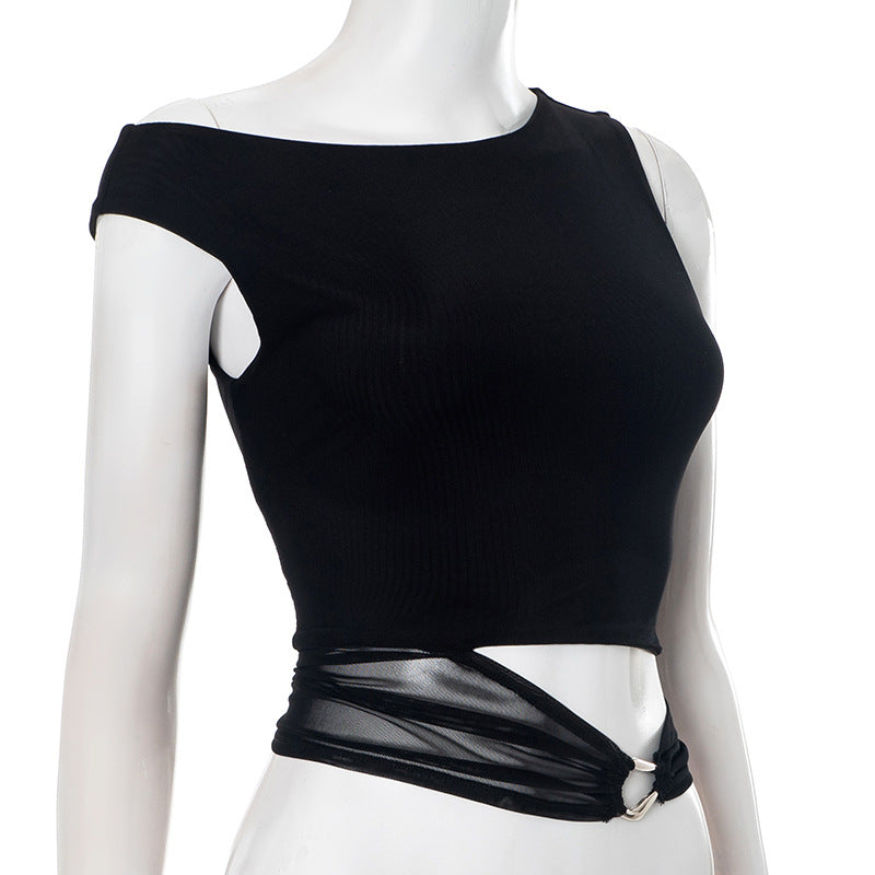 Asymmetrical Slim Fit Top
