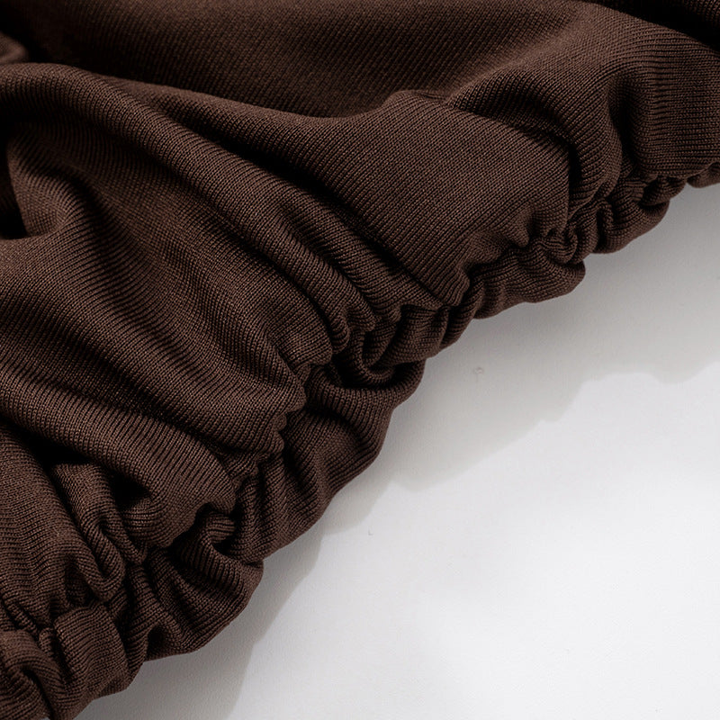 Irregular Front Knot Top