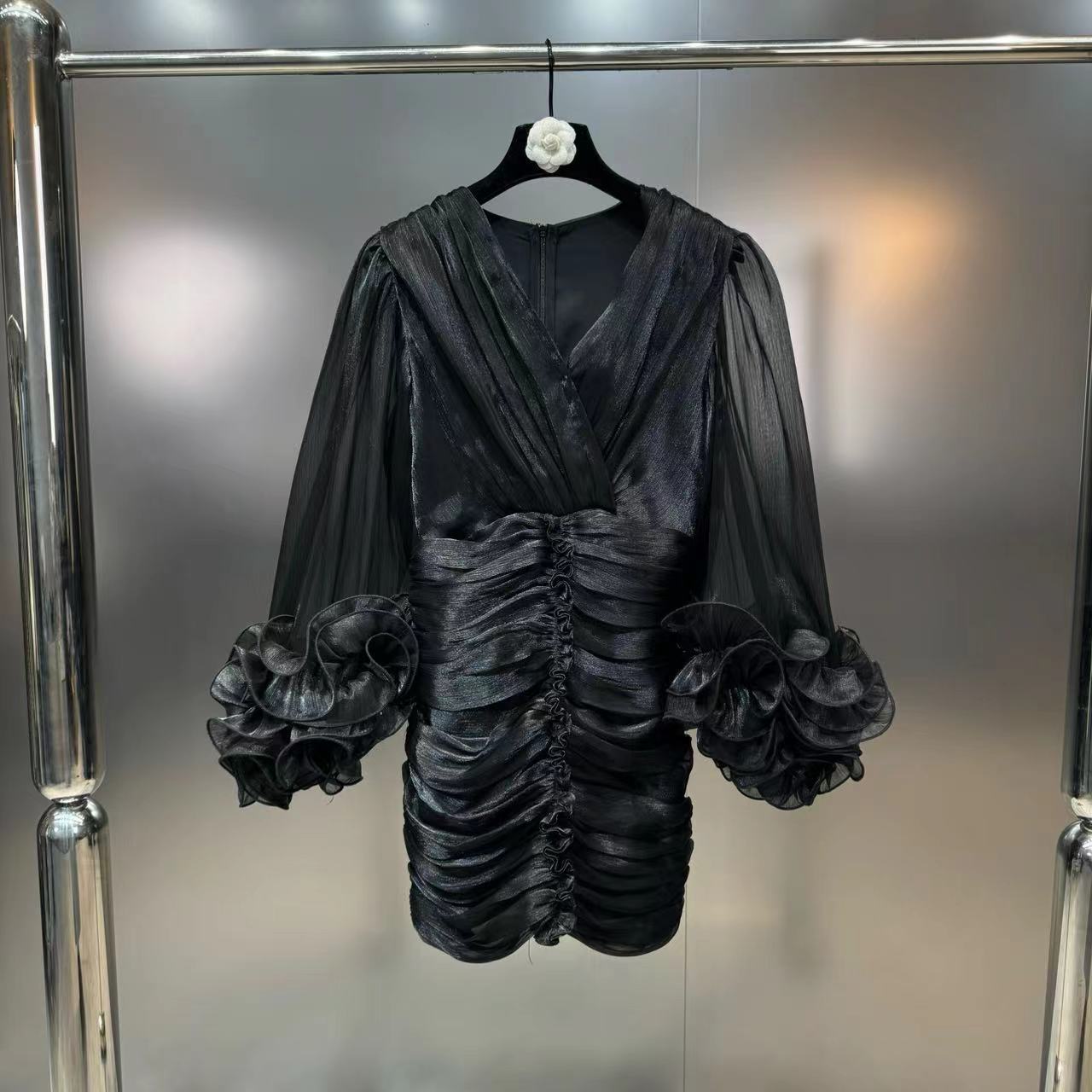 Three-dimensional Flower Dress
