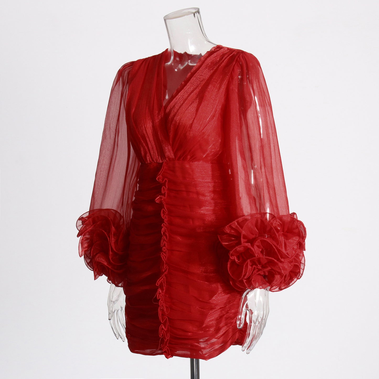 Three-dimensional Flower Dress