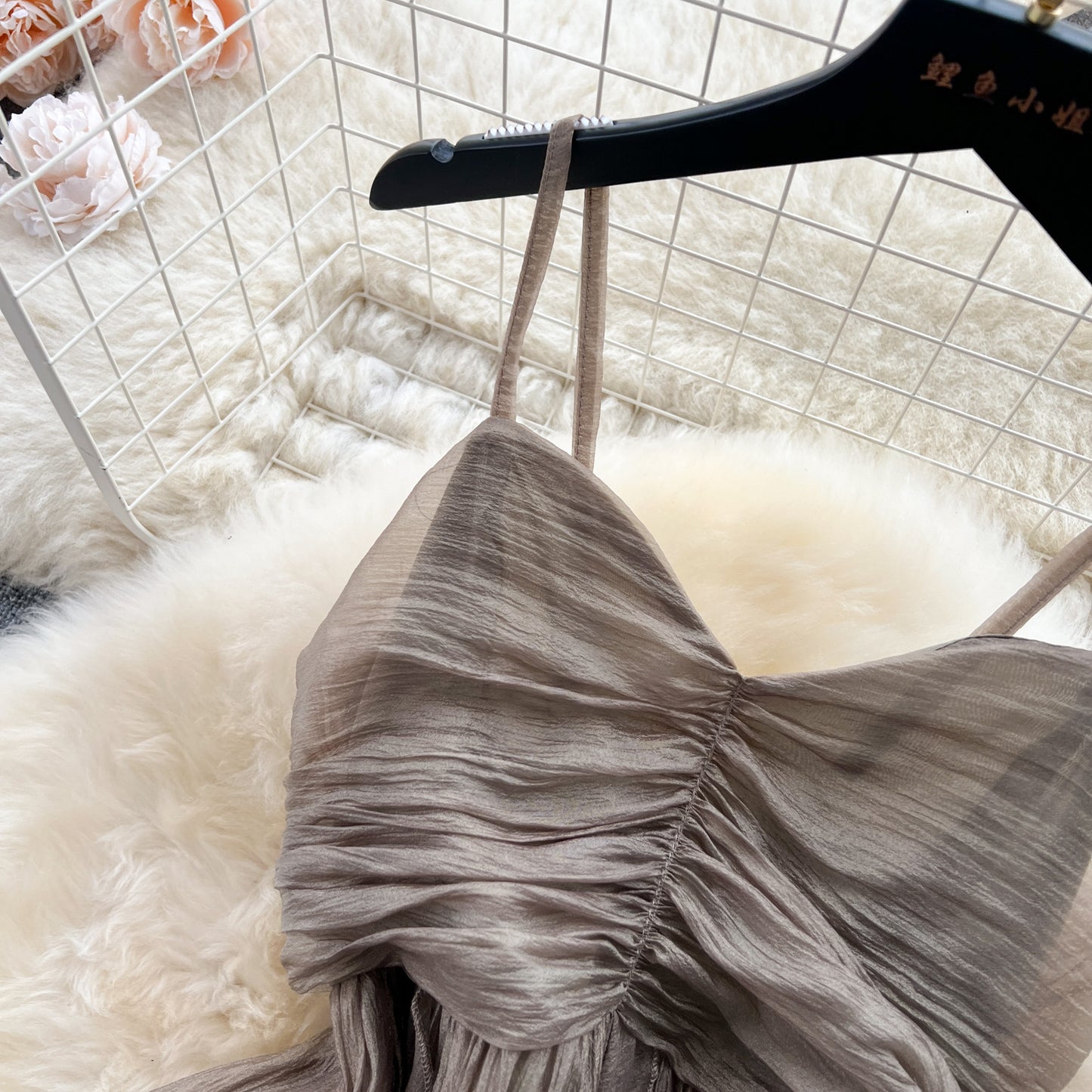 Sling Ruffles Long Dress