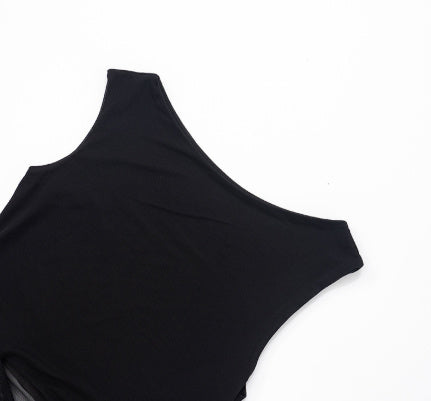 Asymmetrical Slim Fit Top