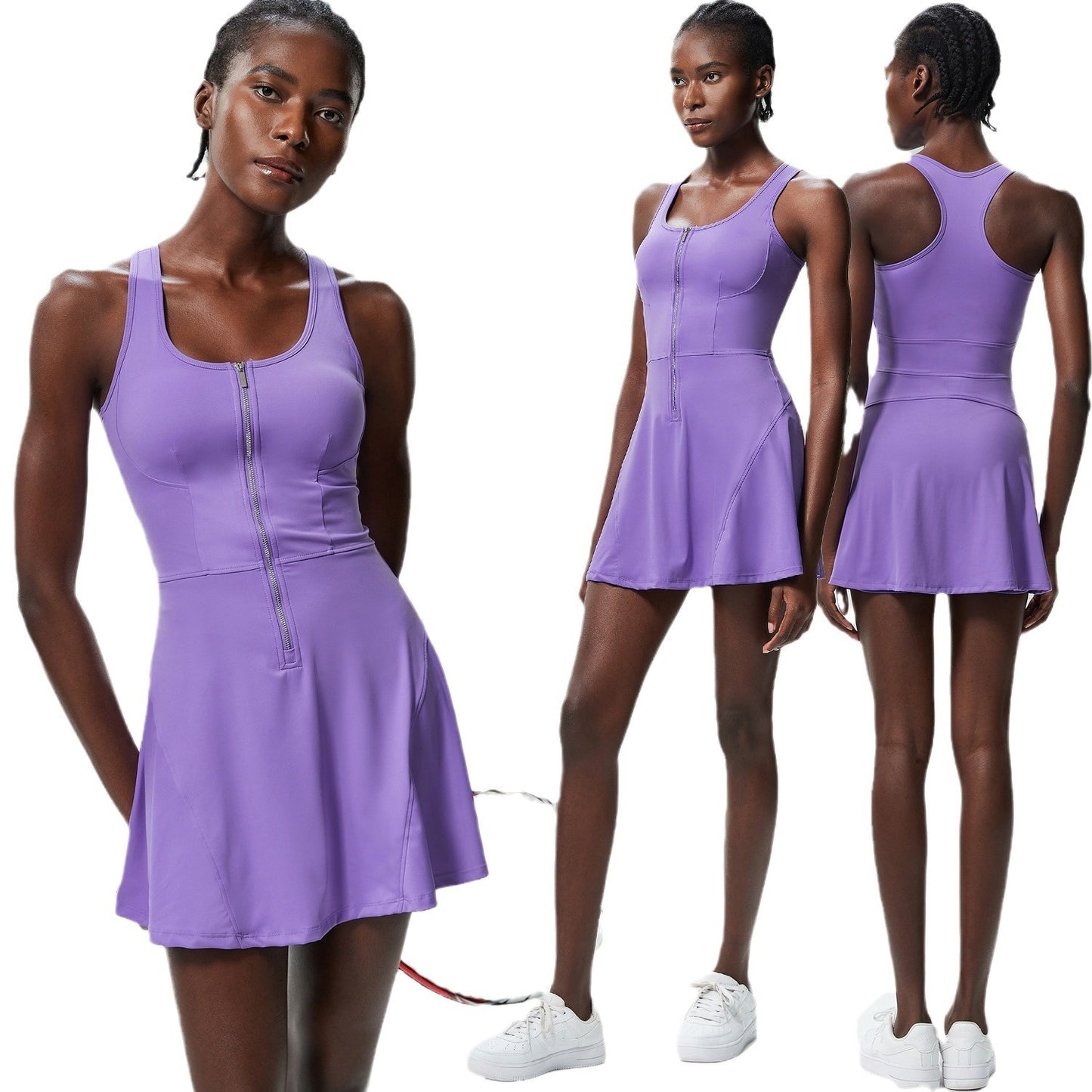 sports dress purple