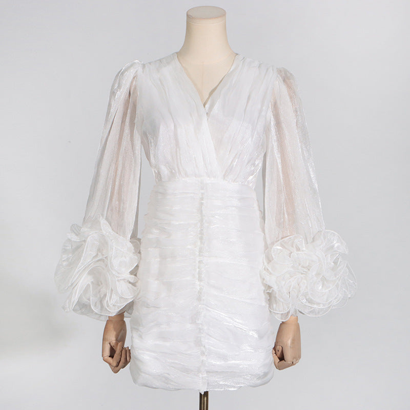 Three-dimensional Flower Dress