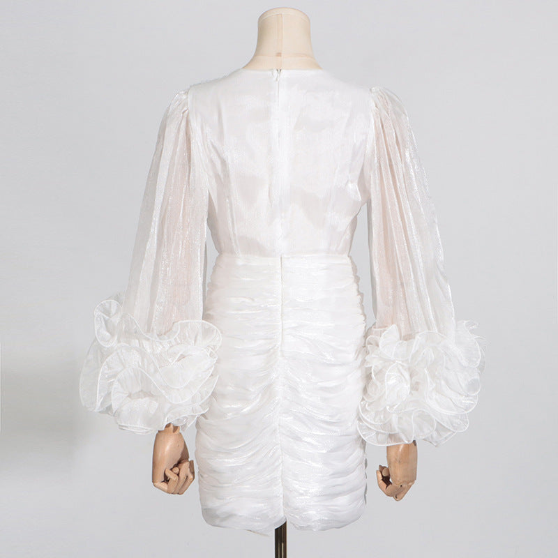 Three-dimensional Flower Dress
