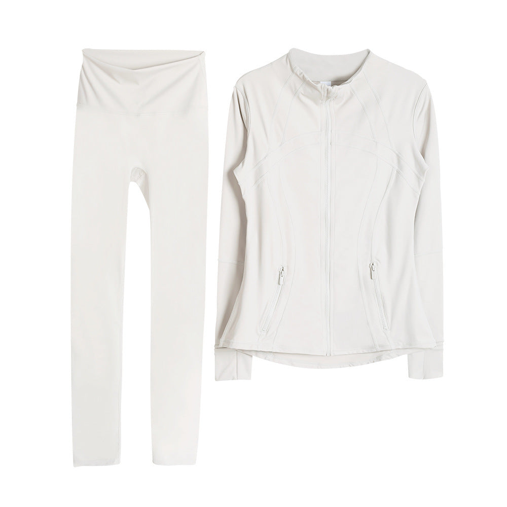 Sports jacket legging Set beige 