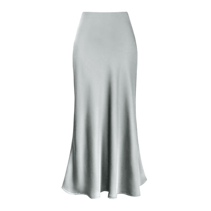Silky Textured Skirt