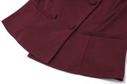 Off-shoulder Top Pleated Skirt Set