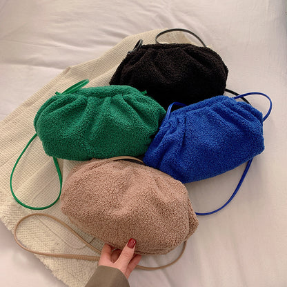 Lamb Wool Cloud Bag