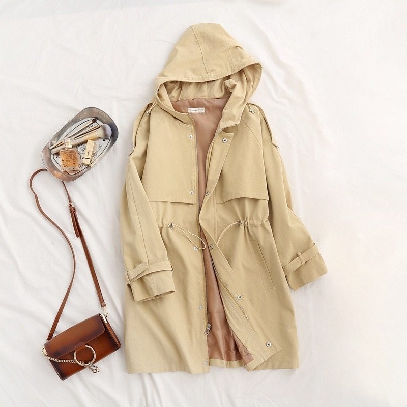 Windbreaker Trench Coat