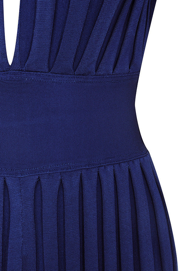 Fitted Long Bandage Jumpsuit