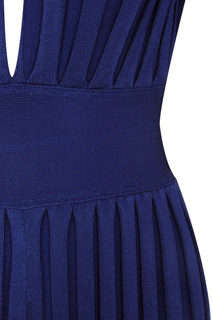 Fitted Long Bandage Jumpsuit