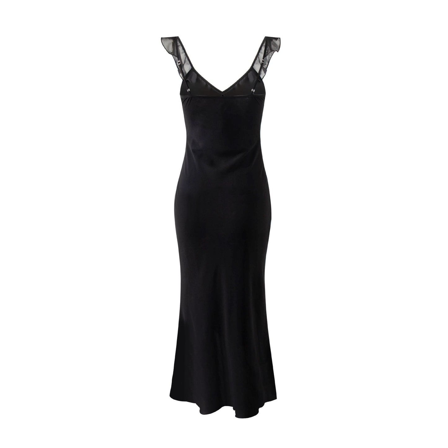 Vintage Ruffled Hip Dress
