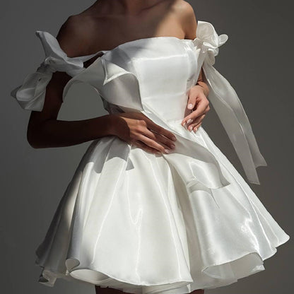 Bow Strapless Dress