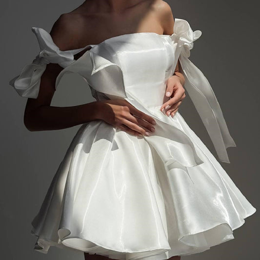 Bow Strapless Dress