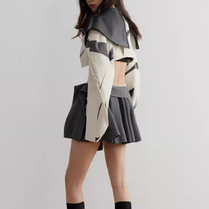 Industry Design Short Coat