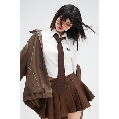 Retro Loose Fitting Jacket