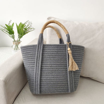 Cotton Rope Woven Bag
