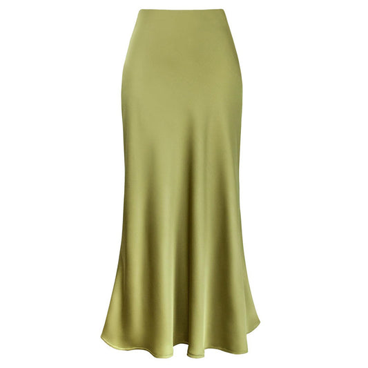 Silky Textured Skirt
