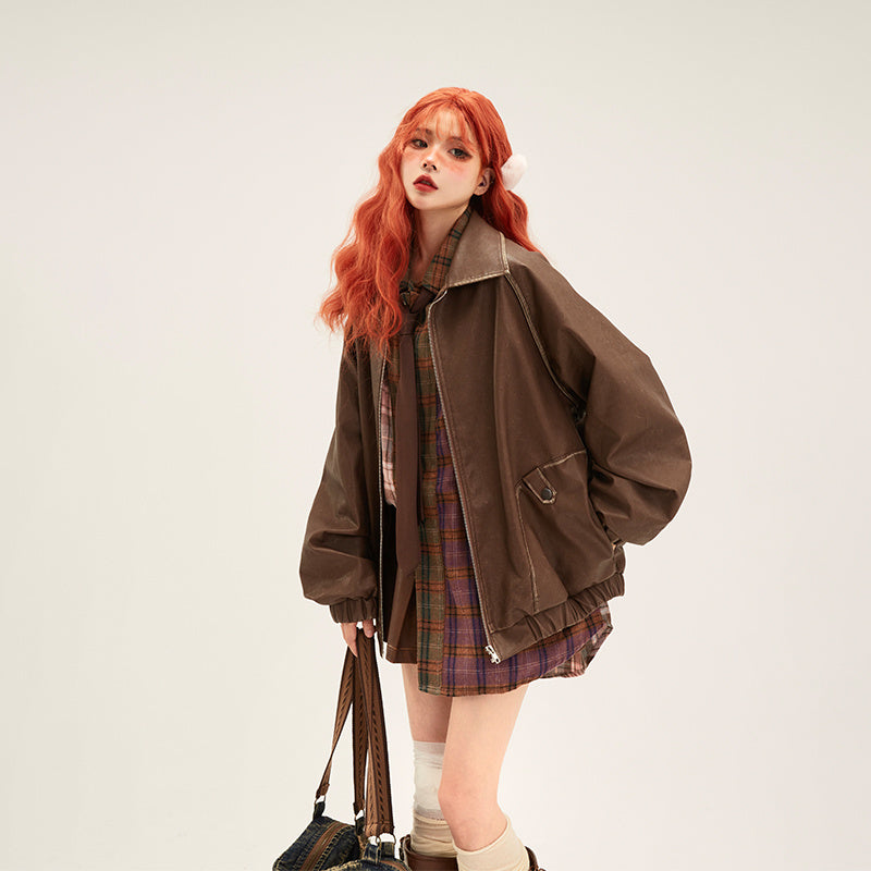 Retro Loose Fitting Jacket