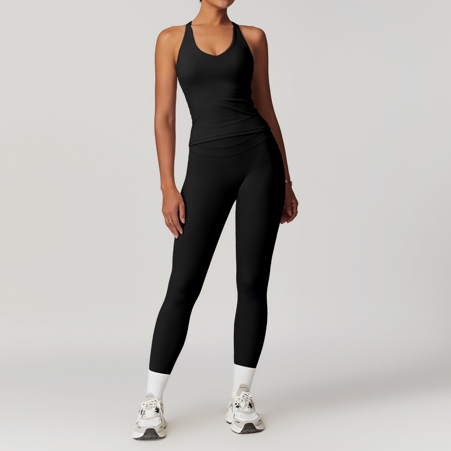 Stretch Brushed Short Sleeve Set