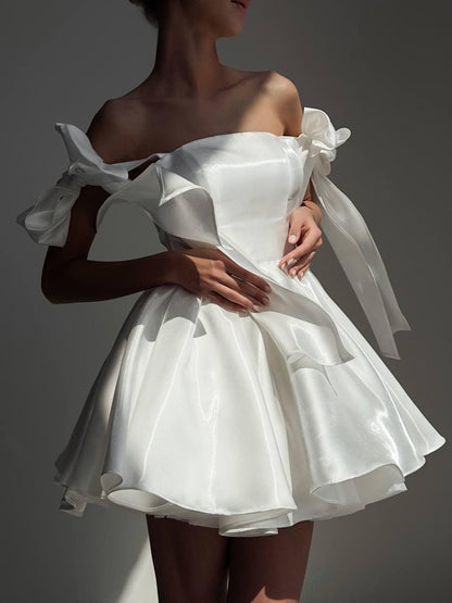 Bow Strapless Dress