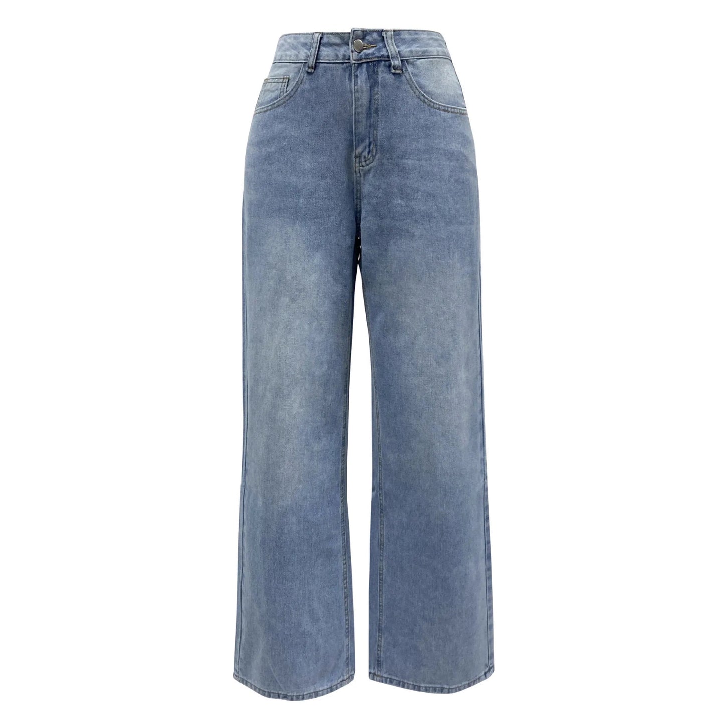 Long Wide-leg Loose Jeans