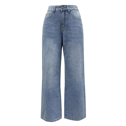 Long Wide-leg Loose Jeans