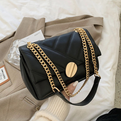 Cross-body Versatile Chain  Bag