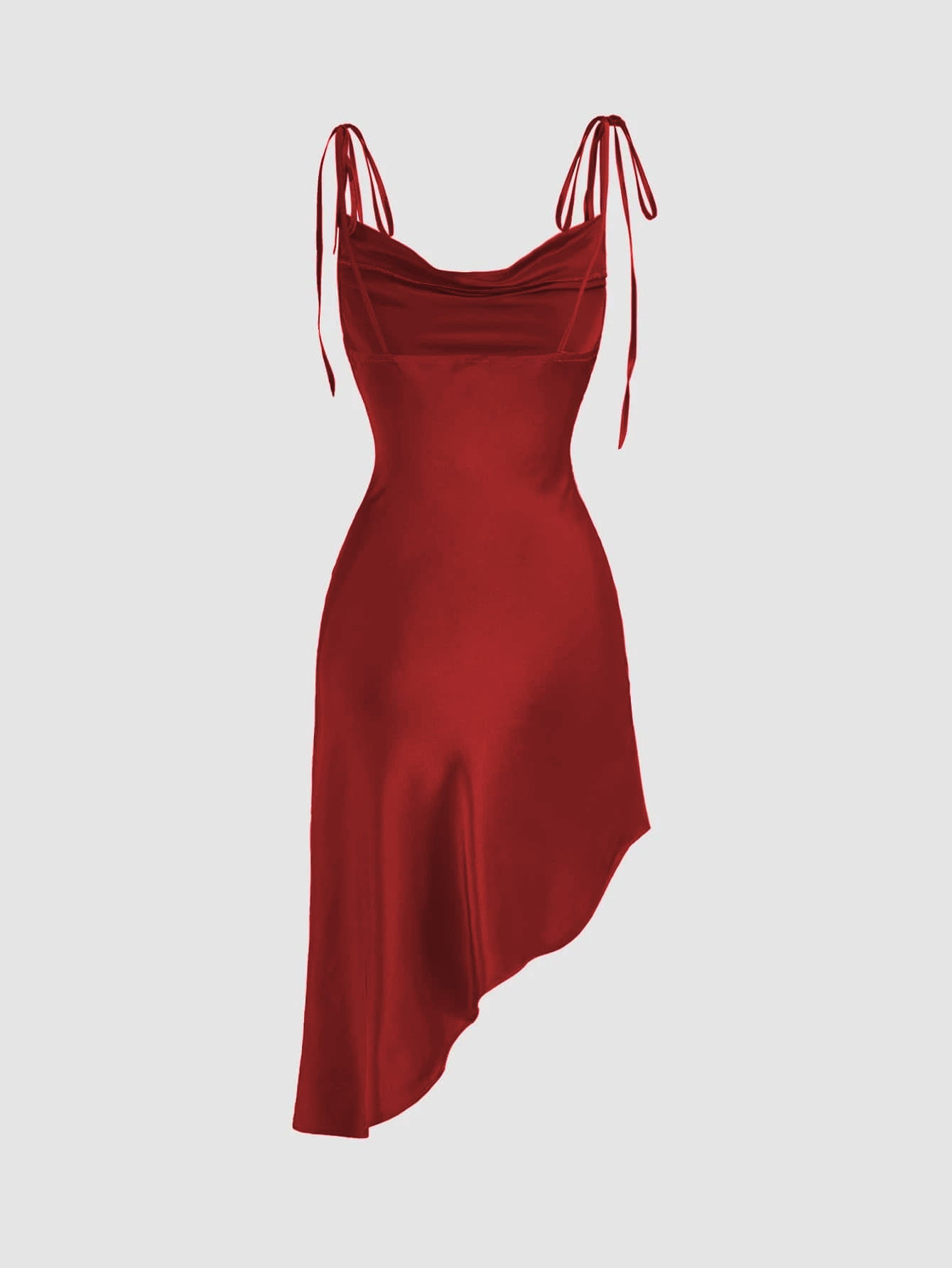 Suspenders Satin Dress