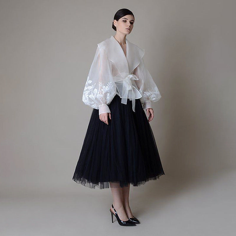 Vintage Court Style  Blouse