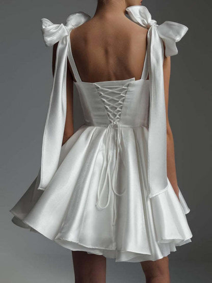 Bow Strapless Dress