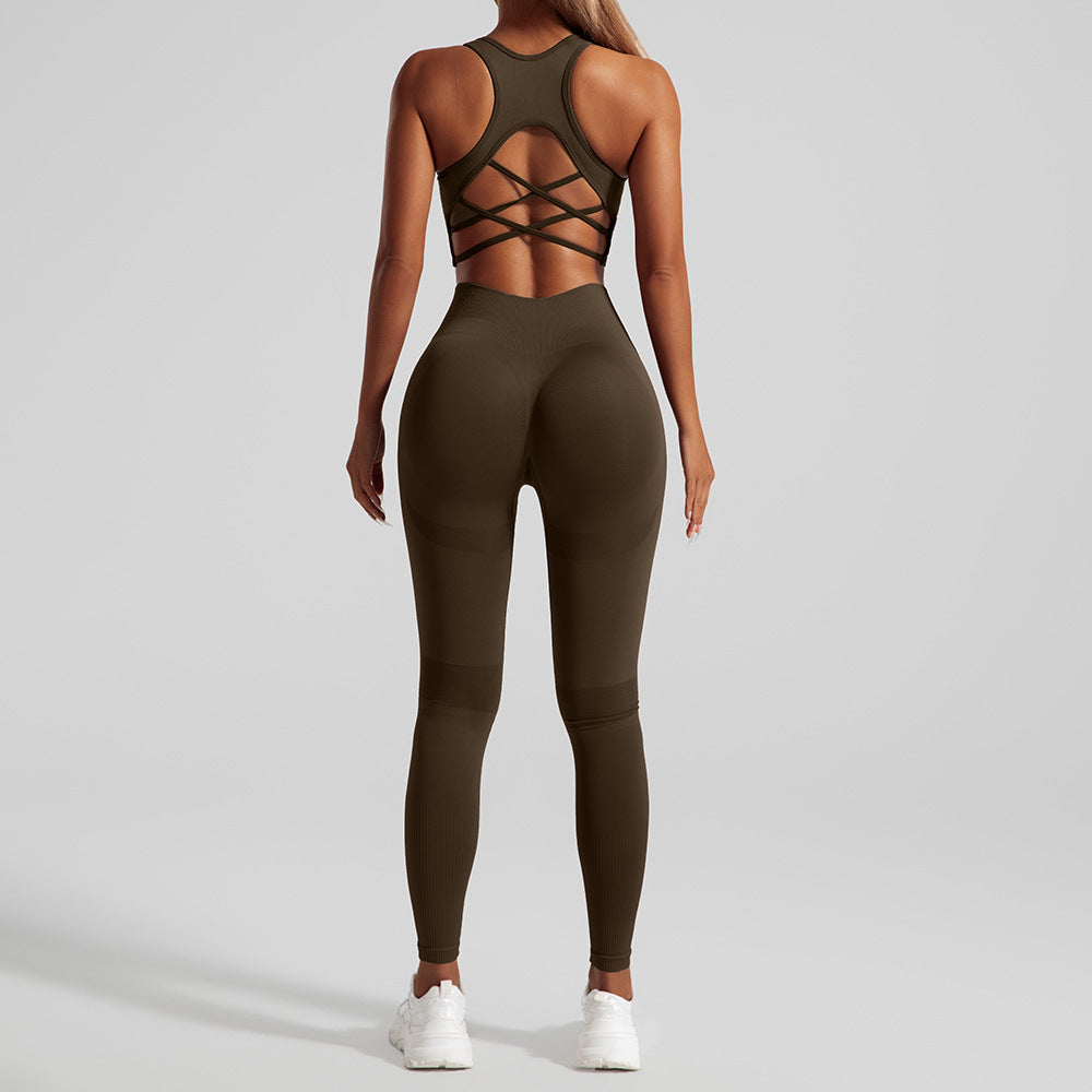 Cut Out Back Fit Set
