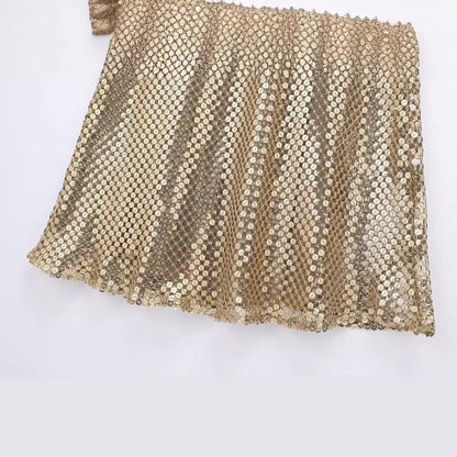 Sequined Swing Sling Dress