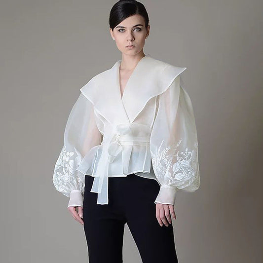 Vintage Court Style  Blouse