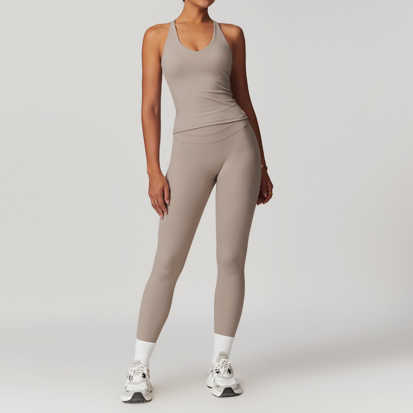 Stretch Brushed Short Sleeve Set