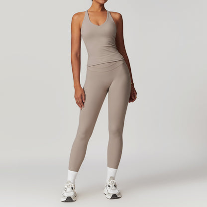 Stretch Brushed Short Sleeve Set