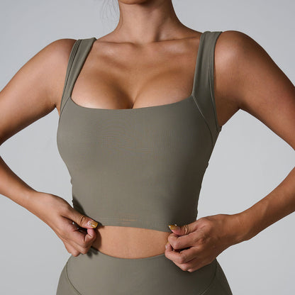 Quick-drying Hollow Back CutOut Top
