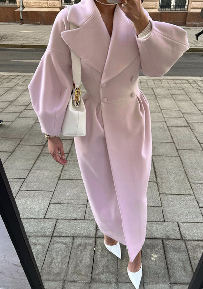 Lantern Sleeves Lapel Jacket