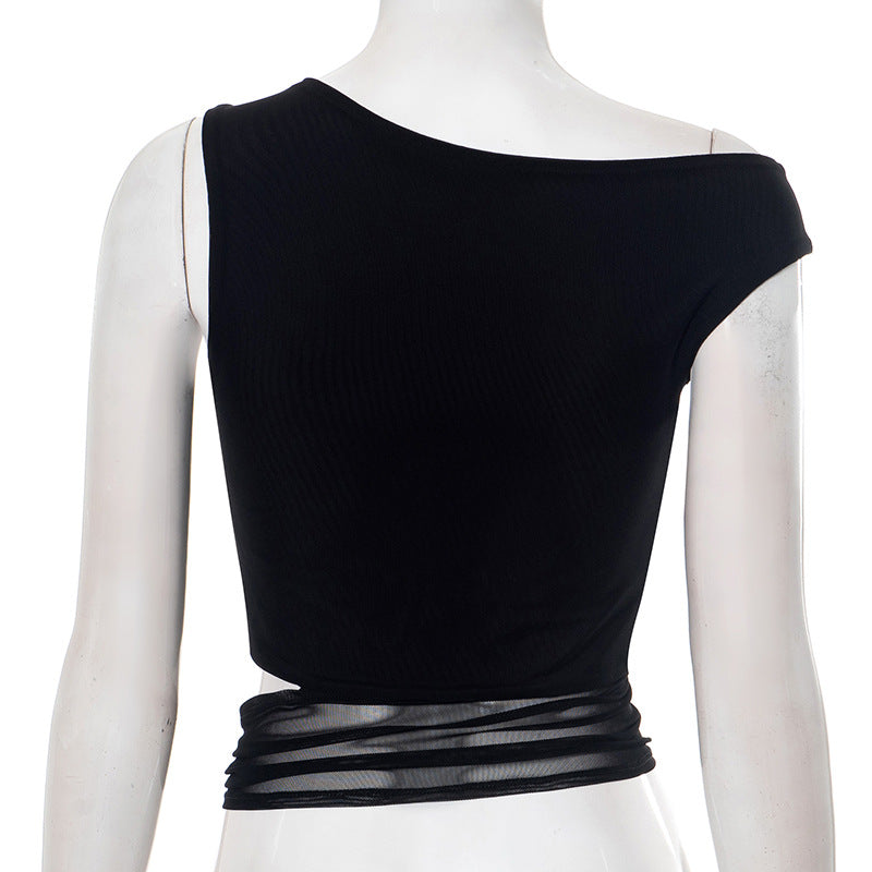 Asymmetrical Slim Fit Top