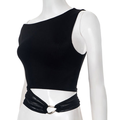 Asymmetrical Slim Fit Top