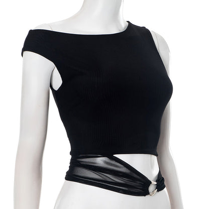 Asymmetrical Slim Fit Top
