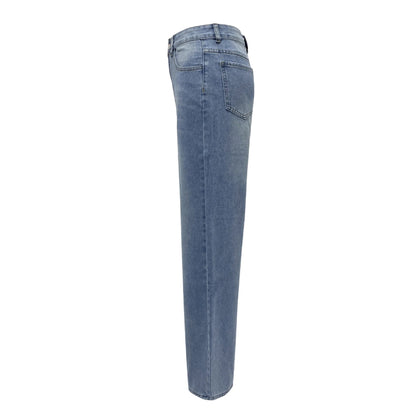 Long Wide-leg Loose Jeans