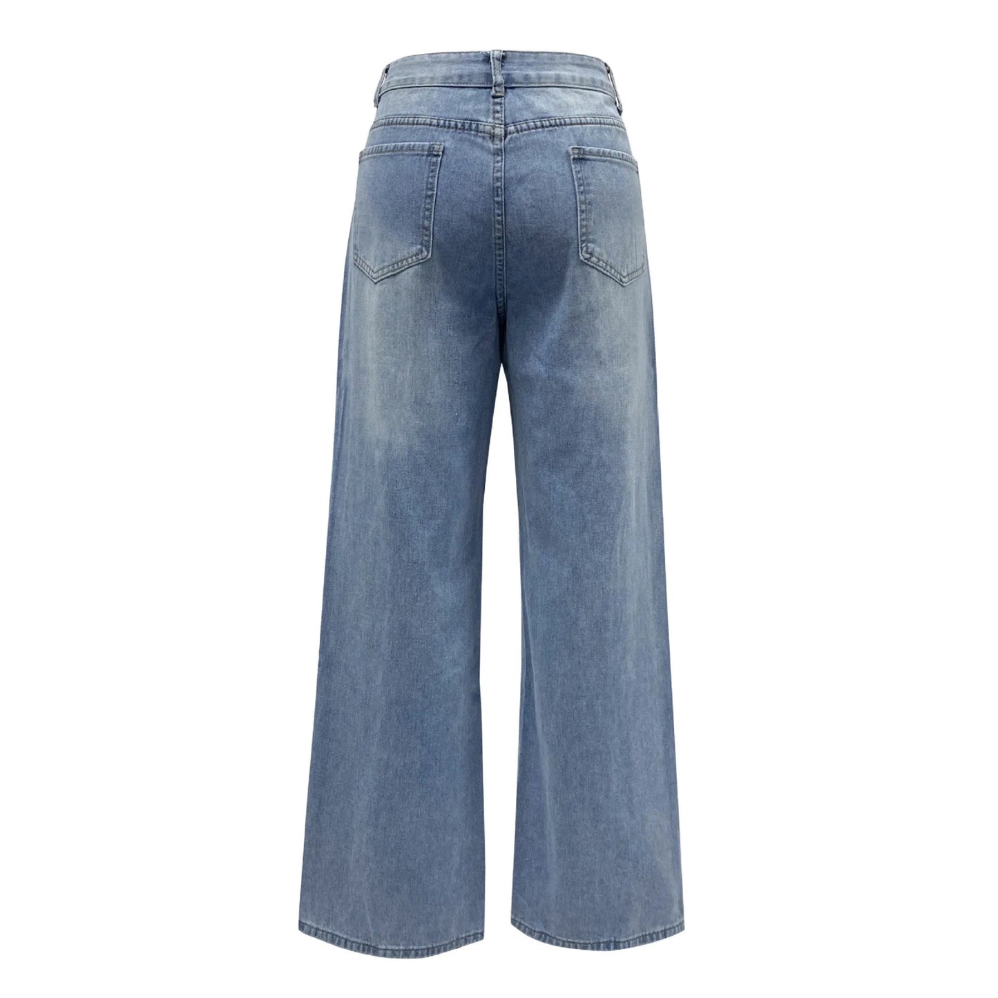 Long Wide-leg Loose Jeans