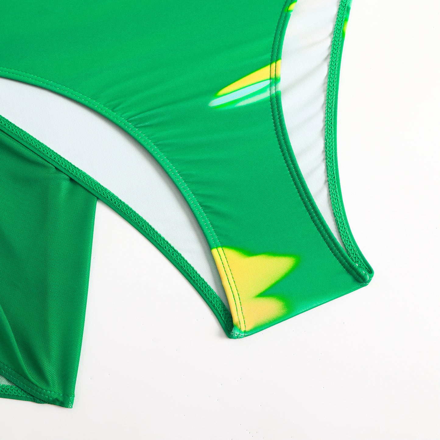 Gradient Three-piece Bikini Set