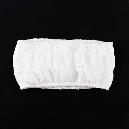 Loose Tube Top High Waist Shorts Three Piece Set