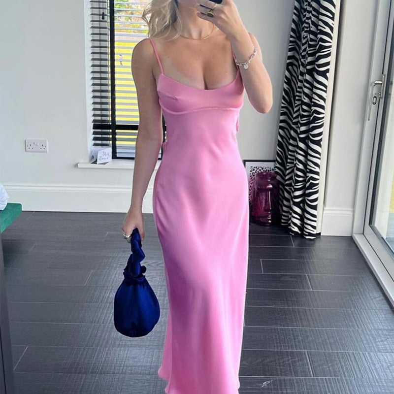 Strappy Cami Long Dress